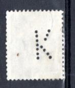NEDERLAND : 1962 : Perfin &@  K  @& on Y.760 ( 4 c. )., Ophalen of Verzenden, Na 1940, Gestempeld