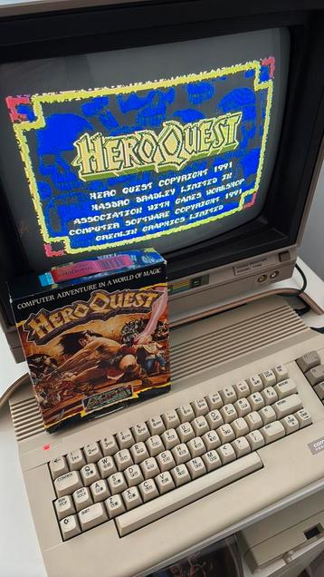 Hero Quest C64 Boxed Disk GETEST beschikbaar voor biedingen