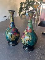 2 antieke jugendstil vazen gouda, Ophalen of Verzenden