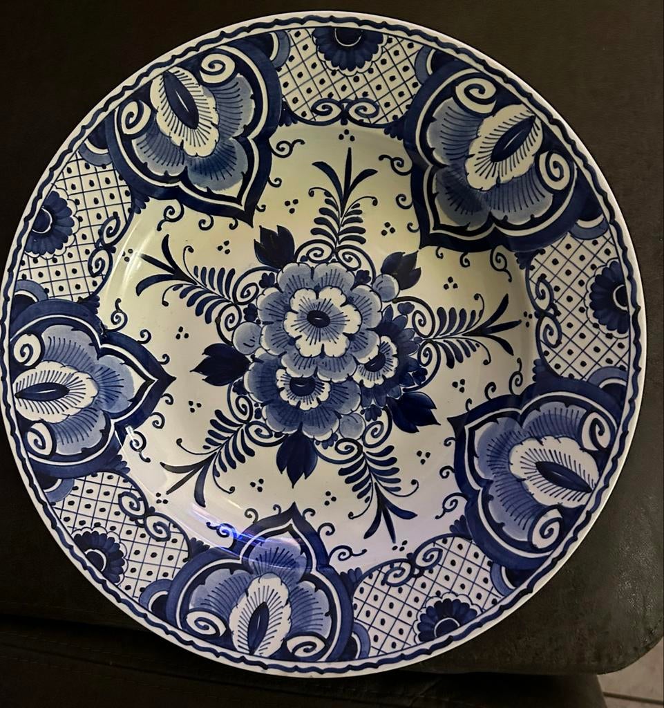 Delfts Blauw Wandbord, Antiek en Kunst, Ophalen of Verzenden