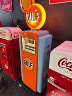 Prachtige Amerikaanse benzinepomp Wayne 100b Gulf Design, Verzamelen, Automaten | Overige, Ophalen, Gebruikt