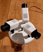 Space age seventies plafondlamp spotjes, Ophalen of Verzenden, Zo goed als nieuw, Metaal, Vintage retro