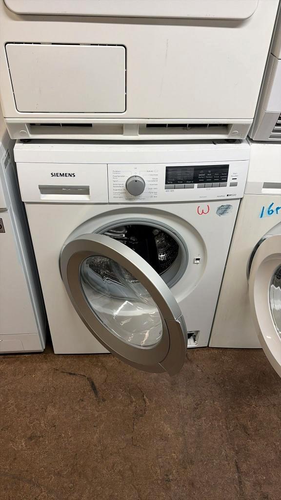 Siemens Wasmachine | Schoon | Garantie | Bezorging, Witgoed en Apparatuur, Wasmachines, Zo goed als nieuw, Voorlader, 6 tot 8 kg