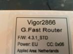 Draytek Vigor2866 Router met Modem, Ophalen of Verzenden, Gebruikt, Router met modem