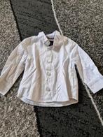 Wit overhemd met motief Maat 74 h, Kinderen en Baby's, Babykleding | Maat 74, Onbekend, Ophalen of Verzenden, Zo goed als nieuw