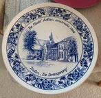 3. delfts blauw bord, Ophalen