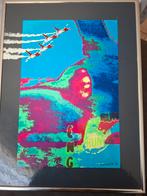 Zeefdruk Henk van der Vet - Fokker F16, Antiek en Kunst, Kunst | Litho's en Zeefdrukken, Ophalen of Verzenden