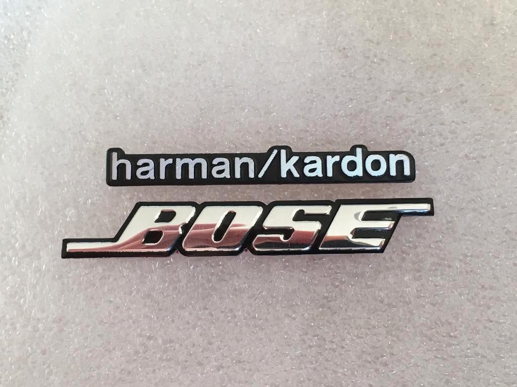 🔈 BOSE & Harman Kardon speaker luidspreker emblemen sticker, Nieuw, Ophalen of Verzenden, Bose, Minder dan 60 watt