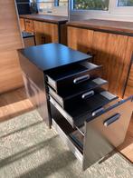 Ikea ladekast hout, zwart, 62x42x70, Huis en Inrichting, Kasten | Roldeurkasten en Archiefkasten, Ophalen, Minder dan 50 cm, Zo goed als nieuw
