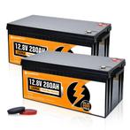 12V 280Ah LiFePO4 Lithium accu camper (1 Jaar grantie), Ophalen of Verzenden, Nieuw