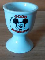 WIT EIERDOPJE MET GOOD MORNING & MICKEY MOUSE-DISNEY SERVIES, Verzenden, Overige typen, Zo goed als nieuw, Overige stijlen