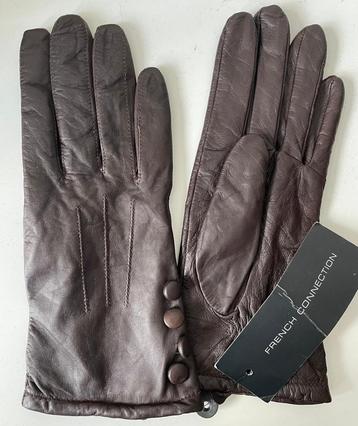 French Connection Leren Handschoenen beschikbaar voor biedingen