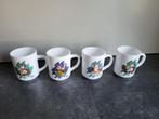 4 Esso mokken, Gebruikt, Ophalen of Verzenden, Overige stijlen, Kop(pen) en/of Schotel(s)
