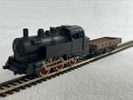 Lima Express 0690 stoomlocomotief met wagon, Gebruikt, Ophalen of Verzenden, Lima, Gelijkstroom