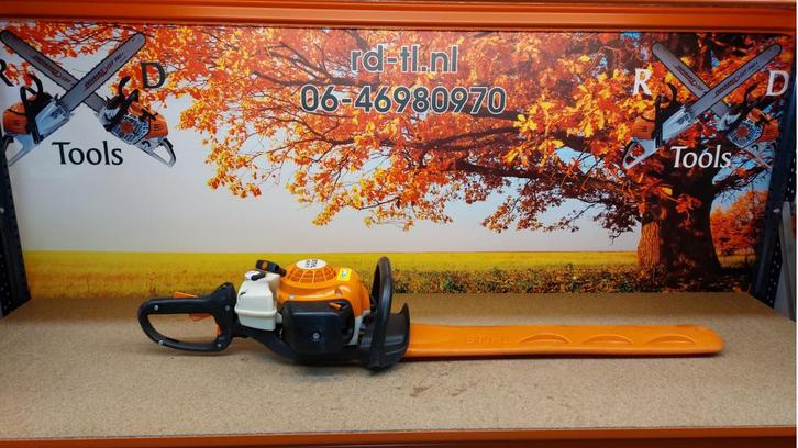 Stihl HS81 R Motor heggenschaar met 60 cm messen HS 81R, Tuin en Terras, Heggenscharen, Gebruikt, Benzine, Ophalen of Verzenden