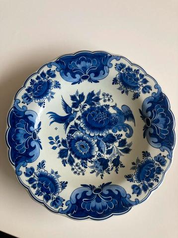 Delfts Blauw Bord - Handgeschilderd beschikbaar voor biedingen