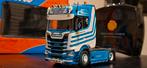 Scania Tekno Hans Lubrecht - Zo goed als nieuw!, Ophalen of Verzenden, Zo goed als nieuw, 1:50 of kleiner, Truck