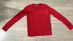 Chaps Ralph Lauren Rode Kabeltrui Maat L, Kleding | Dames, Truien en Vesten, Maat 42/44 (L), Ophalen of Verzenden, Zo goed als nieuw