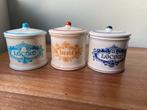 Vintage Locoid Potten Set van 3, Antiek en Kunst, Ophalen of Verzenden