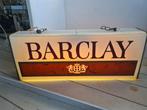Barclay lichtreclame, Ophalen of Verzenden, Gebruikt, Lichtbak of (neon) lamp