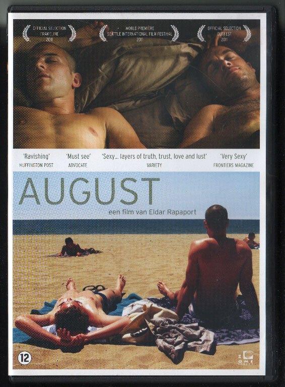 !!!VERKOCHT!!! August. DVD. Gay romance., Cd's en Dvd's, Dvd's | Overige Dvd's, Gebruikt, Vanaf 12 jaar, Ophalen of Verzenden