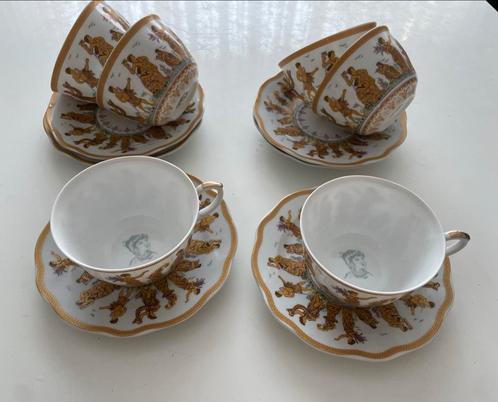 Luxe theeserviesset, Huis en Inrichting, Keuken | Servies, Nieuw, Kop(pen) en/of Schotel(s), Overige stijlen, Porselein, Ophalen of Verzenden