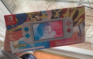 Nintendo Switch Lite Zacian & Zamazenta Editition Pokemon beschikbaar voor biedingen