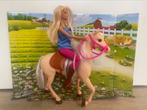 Barbie paard met Barbie, Kinderen en Baby's, Speelgoed | Poppen, Ophalen, Zo goed als nieuw, Barbie