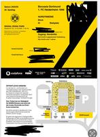 2x Borussia Dortmund – Heidenheim | Nordtribune | 1 februari, Tickets en Kaartjes, Sport | Voetbal, Twee personen, Februari