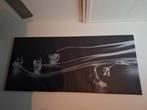 Groot schilderij op doek, Ophalen, Zo goed als nieuw, Schilderij, 75 cm of meer
