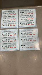 Wsi tekno scania decals, Ophalen of Verzenden, Zo goed als nieuw, Bus of Vrachtwagen, Tekno