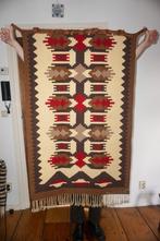 Folk kelim wandkleed * geweven geometrisch wandkleed * roodb, Ophalen of Verzenden