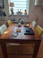 4 eetkamerstoelen van H&H, Ophalen, Leer