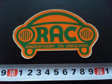 stickers RAC Amersfoort en omgeving  *  beschikbaar voor biedingen