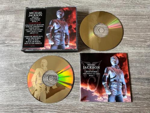 Michael Jackson History Past Present And Future Zie Sticker, Cd's en Dvd's, Cd's | Pop, Zo goed als nieuw, 1980 tot 2000, Ophalen of Verzenden