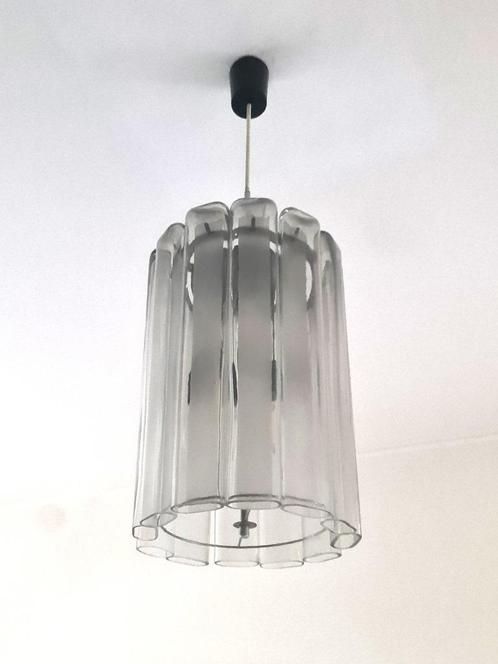 Kerk Lampen - Jaren 50/60 - Glas Kelken - Duitsland, Huis en Inrichting, Lampen | Hanglampen, Gebruikt, 50 tot 75 cm, Glas, Metaal