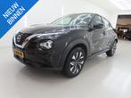 NISSAN JUKE 1.0 DIG-T ACENTA I APPLE CARPLAY I ACHTERUITRIJC, Voorwielaandrijving, Stof, Met garantie (alle), Zwart