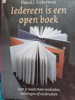 D.J. Lieberman - Iedereen is een open boek, Ophalen of Verzenden, Zo goed als nieuw, D.J. Lieberman