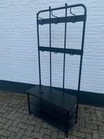 Ikea pinnig kapstok zwart, Huis en Inrichting, Ophalen, Zo goed als nieuw, Metaal, Staande kapstok
