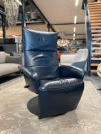 Jori Felini Relax fauteuil blauw leer Design stoel, Huis en Inrichting, Fauteuils, Gebruikt, Leer, Ophalen of Verzenden