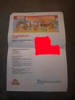 Slagharen kaartjes, Drie personen of meer, Ticket of Toegangskaart