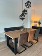 Eethoek met bankje en 3 stoelen, Huis en Inrichting, Complete inboedels, Ophalen