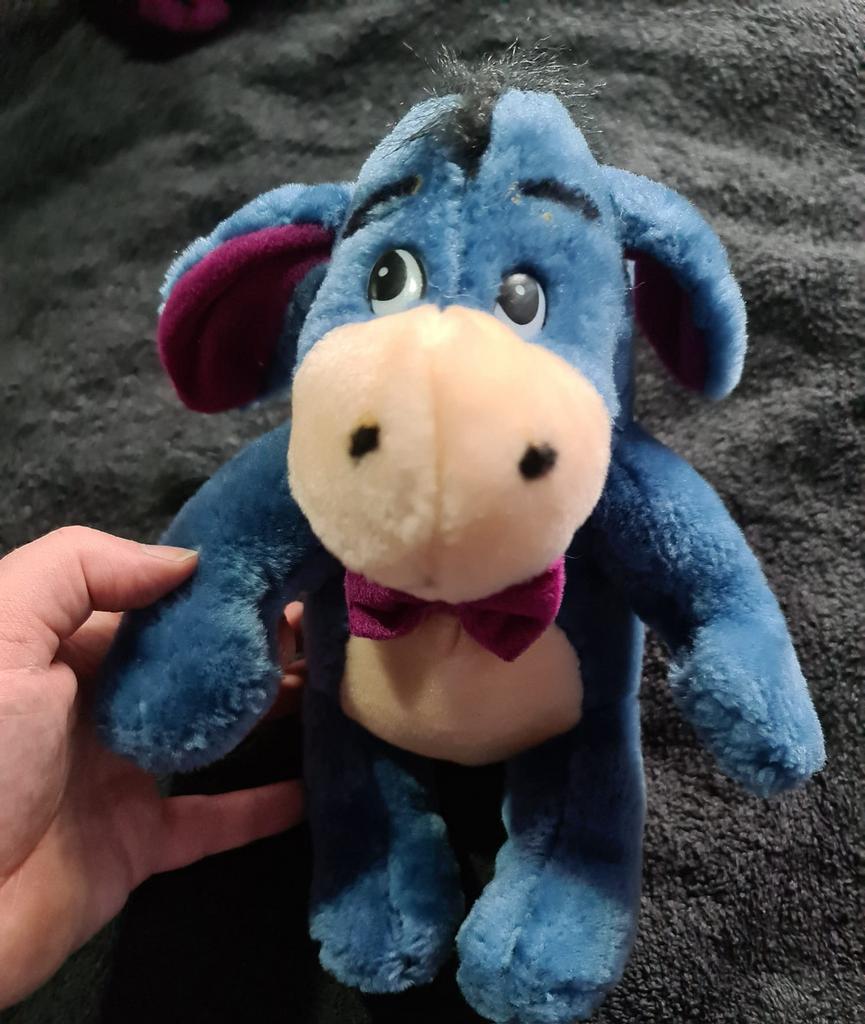 Eeyore Knuffel met Strikje - Winnie de Poeh, Kinderen en Baby's, Speelgoed | Knuffels en Pluche, Ophalen of Verzenden, Zo goed als nieuw