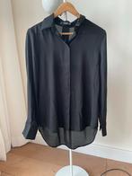 Zwarte Blouse - Mango Basics - Maat S, Mango, Zwart, Ophalen of Verzenden, Zo goed als nieuw