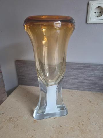 Jablonski Glazen Vaas - 34cm beschikbaar voor biedingen