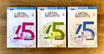 Getal & Ruimte HAVO B Deel 1, 2, 3 Wiskunde 12e editie Nieuw beschikbaar voor biedingen