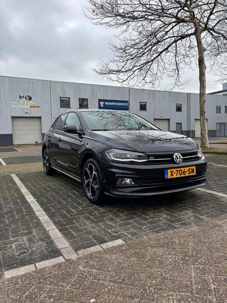 Volkswagen Polo 1.0 TSI 115pk 7-DSG 2018 Zwart, Auto's, Volkswagen, Particulier, Polo, Benzine, Hatchback, Automaat, Geïmporteerd