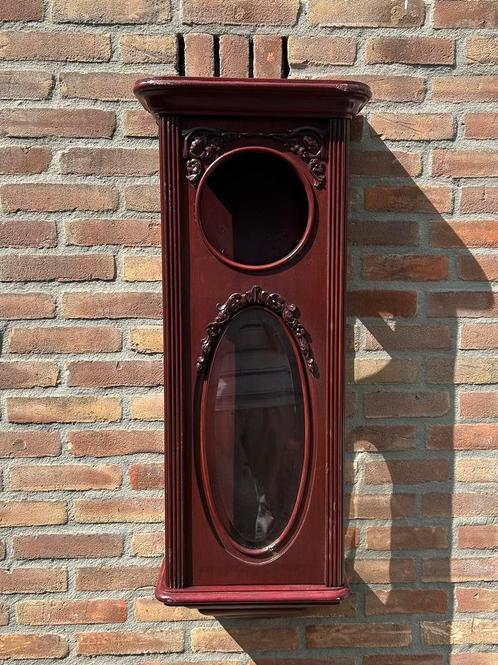 Gustav Becker Art Deco twee gewichten lege klokkrnkast, Antiek en Kunst, Antiek | Klokken, Ophalen of Verzenden