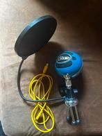 Blue snowball mic, Muziek en Instrumenten, Microfoons, Ophalen of Verzenden, Zo goed als nieuw, Studiomicrofoon