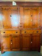 Wandkast buffetkast opbergkast mancave notenhout, Huis en Inrichting, Ophalen, 150 tot 200 cm, Zo goed als nieuw, 150 tot 200 cm